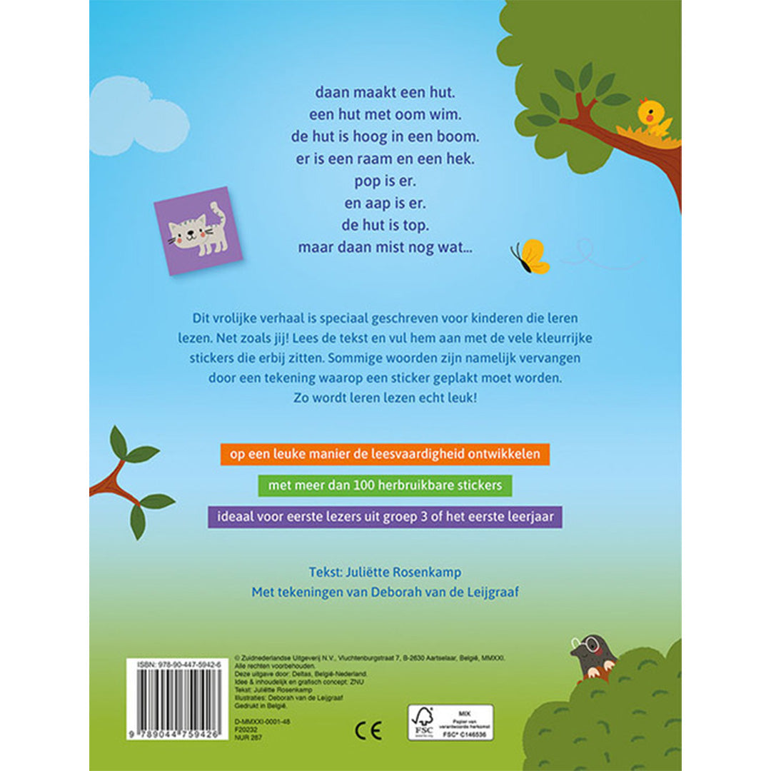uitgeverij deltas stickerboek ik leer lezen | DELT0508205 | 6