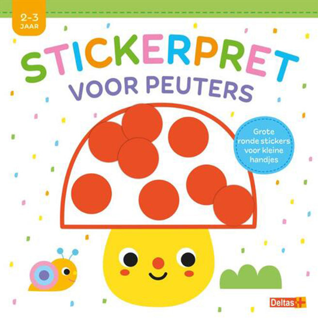 uitgeverij deltas stickerpret voor peuters | DELT0620302 | 1