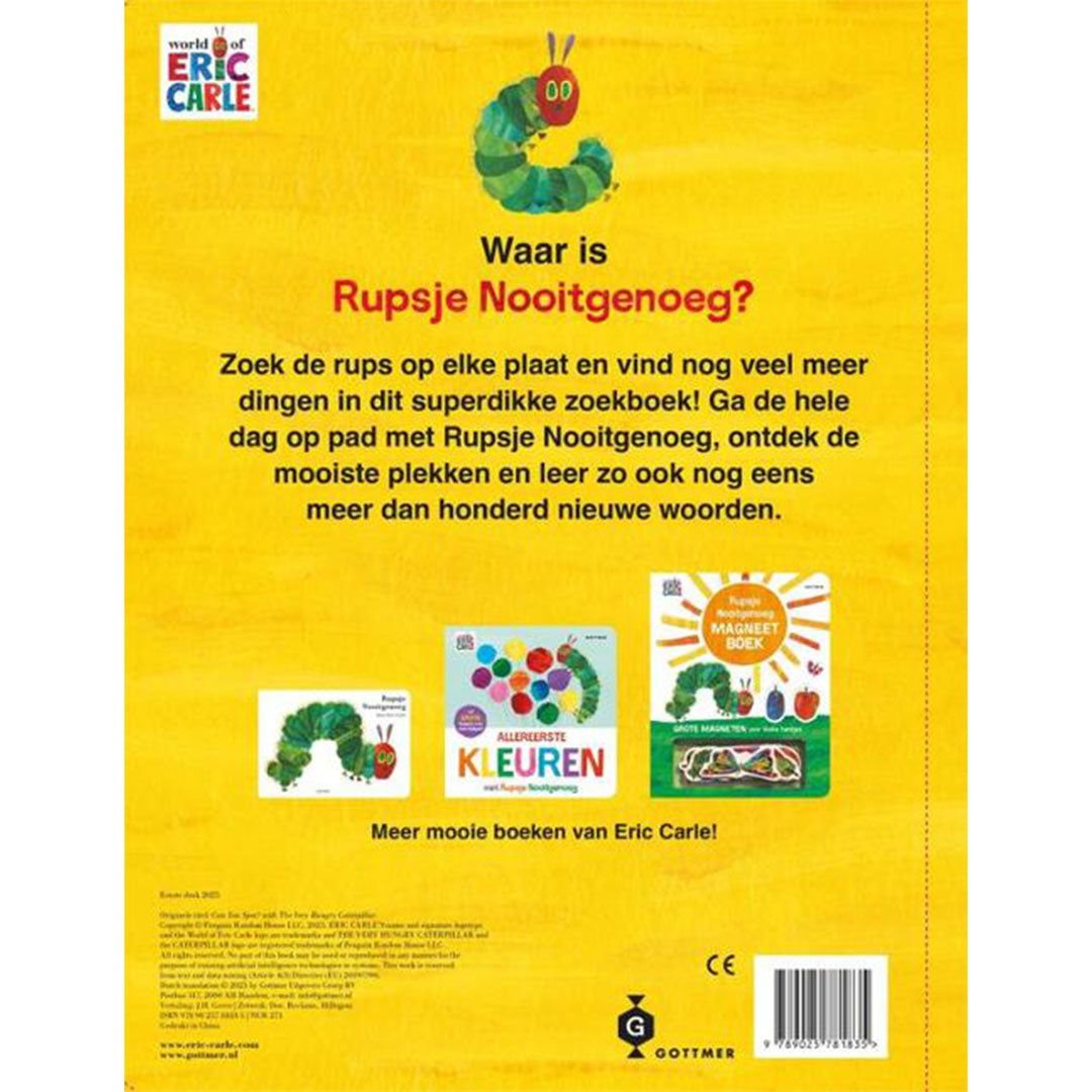 uitgeverij gottmer het grote zoekboek van rupsje nooitgenoeg | 1608183 | 5