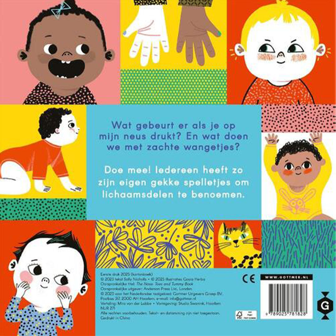 uitgeverij gottmer het neus-, tenen- en buikboek | 1608182 | 5