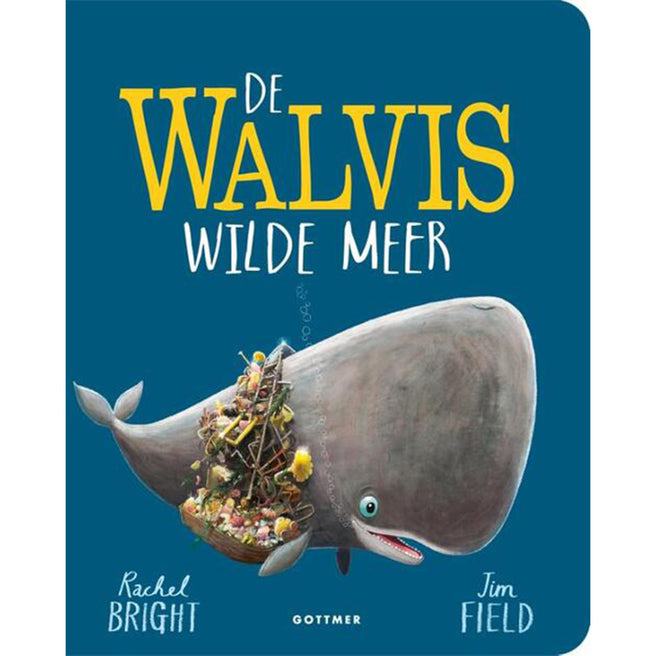 uitgeverij gottmer kartonboek de walvis wilde meer | 1608193 | 1