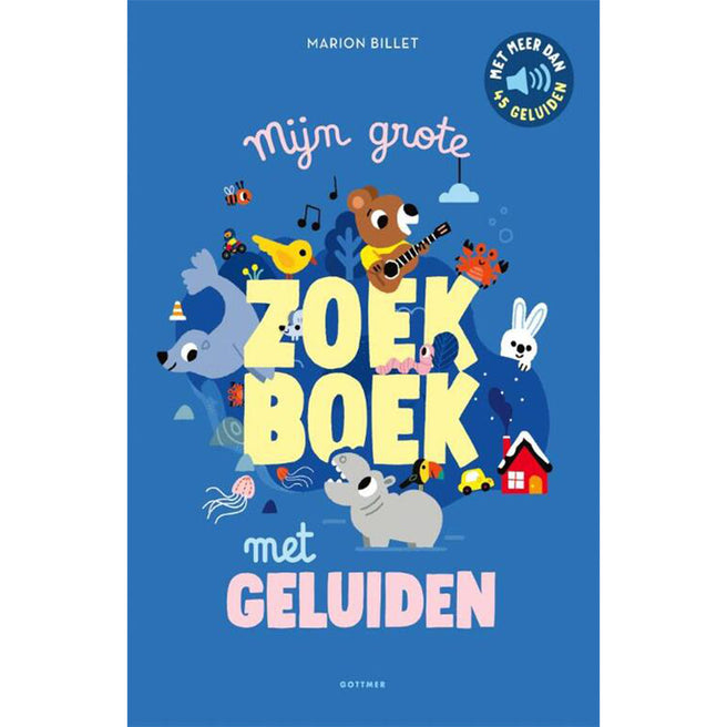 uitgeverij gottmer mijn grote zoekboek met geluiden | 1608160 | 0