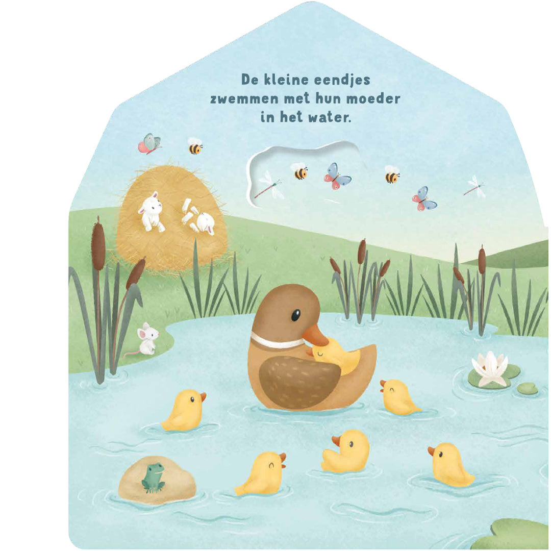 uitgeverij mercis little dutch kartonboek mijn doorkijkboek - boerderij | 1767106 | 4