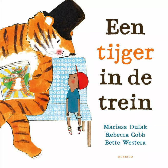 uitgeverij querido prentenboek een tijger in de trein | 1542961 | 1