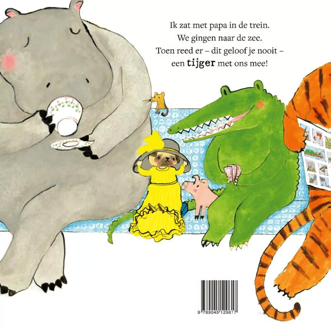 uitgeverij querido prentenboek een tijger in de trein | 1542961 | 2