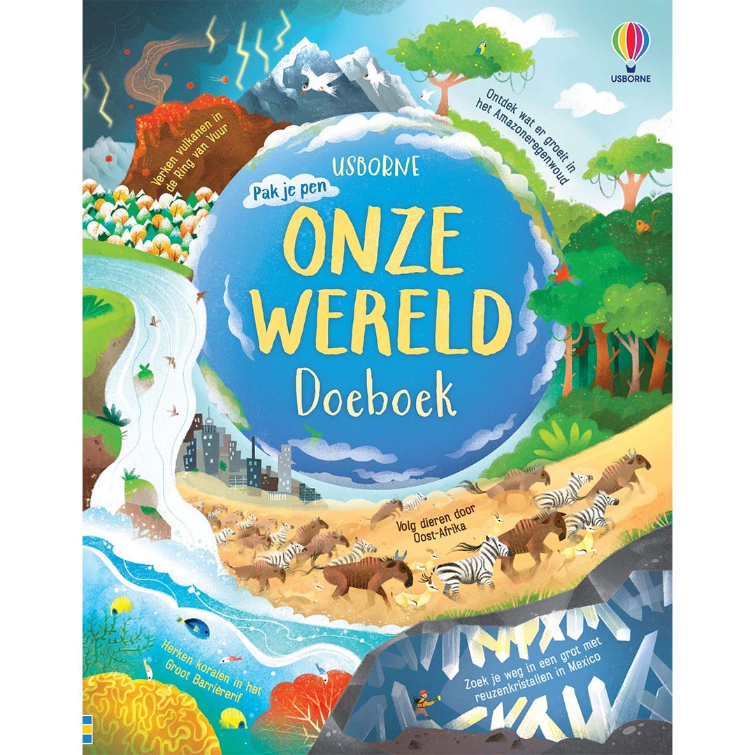 uitgeverij usborne doeboek onze wereld | 1709715 | 1