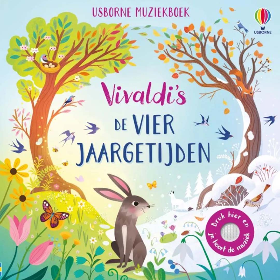 uitgeverij usborne geluidenboek vivaldi's de vier jaargetijden | 1706713 | 1