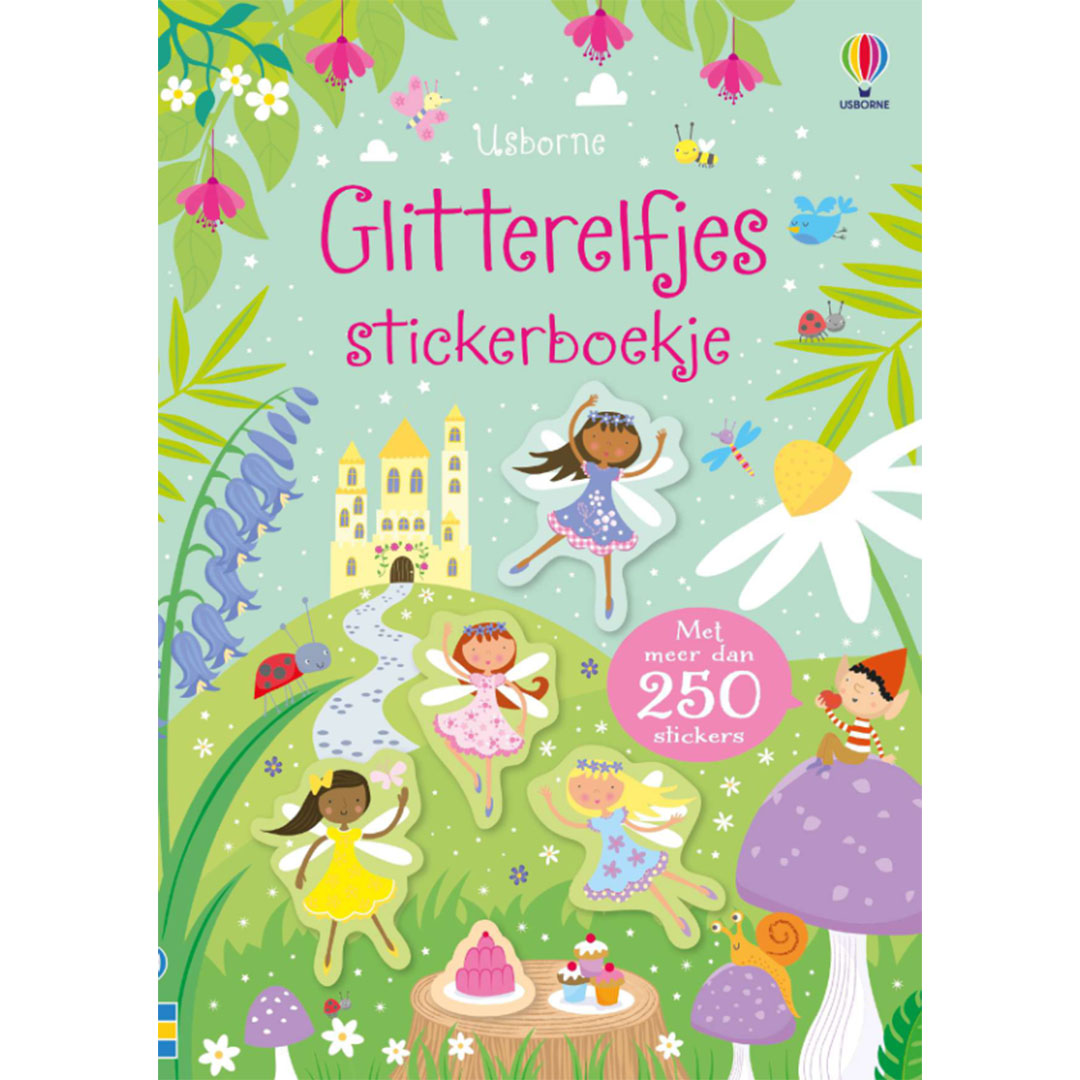 uitgeverij usborne mijn koffertje met glitterstickers | 1706520 | 2