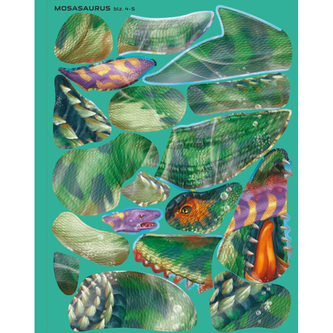 uitgeverij usborne stickerboek bouw je eigen tyrannosaurus rex | 1700731 | 4