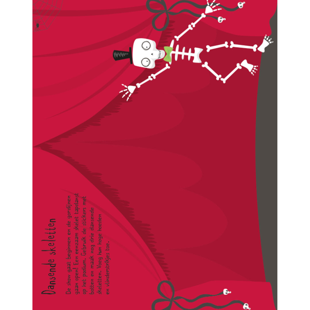 uitgeverij usborne stickerboek griezelig | 1700582 | 5