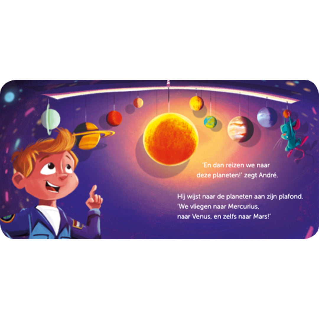 uitgeverij witte leeuw uitdeelboekjes de kleine astronauten - 10st | 1615456 | 2