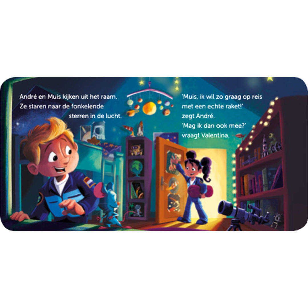 uitgeverij witte leeuw uitdeelboekjes de kleine astronauten - 10st | 1615456 | 5