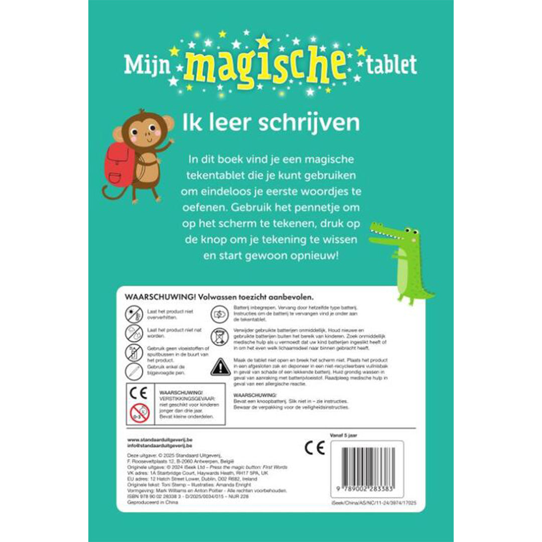 uitgeverij wpg mijn magische tablet - ik leer schrijven | 1528338 | 4