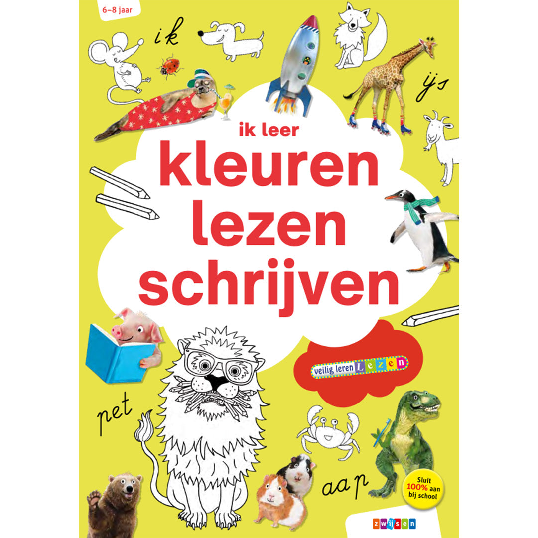uitgeverij zwijsen ik leer kleuren, lezen, schrijven | 1504312 | 0