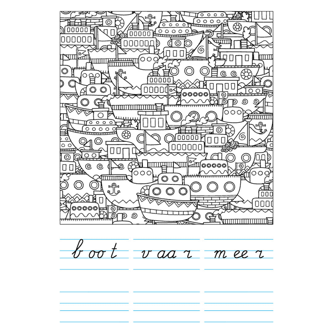 uitgeverij zwijsen ik leer kleuren, lezen, schrijven | 1504312 | 2