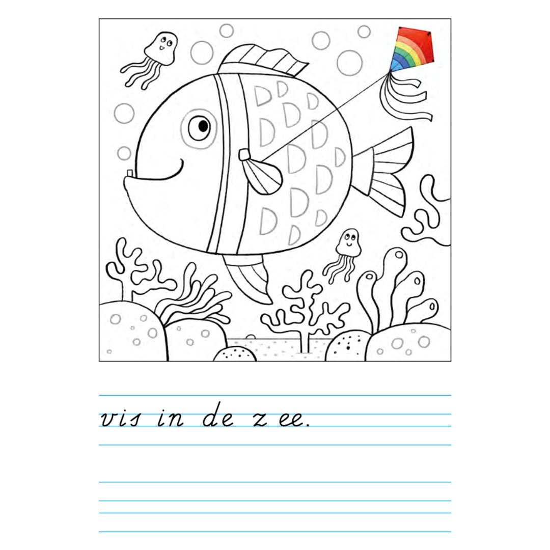 uitgeverij zwijsen ik leer kleuren, lezen, schrijven | 1504312 | 3