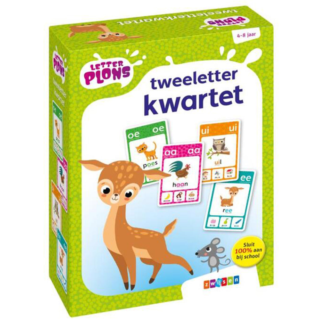 uitgeverij zwijsen letterplons tweeletter kwartet | 1505447 | 0