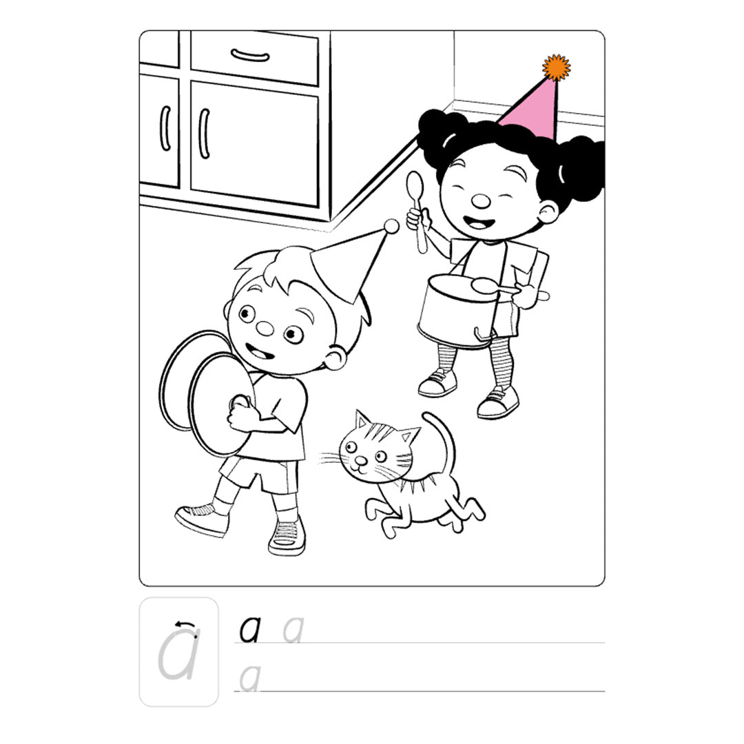 uitgeverij zwijsen rom pompom ik leer kleurn, lezen, schrijven | 1504311 | 1