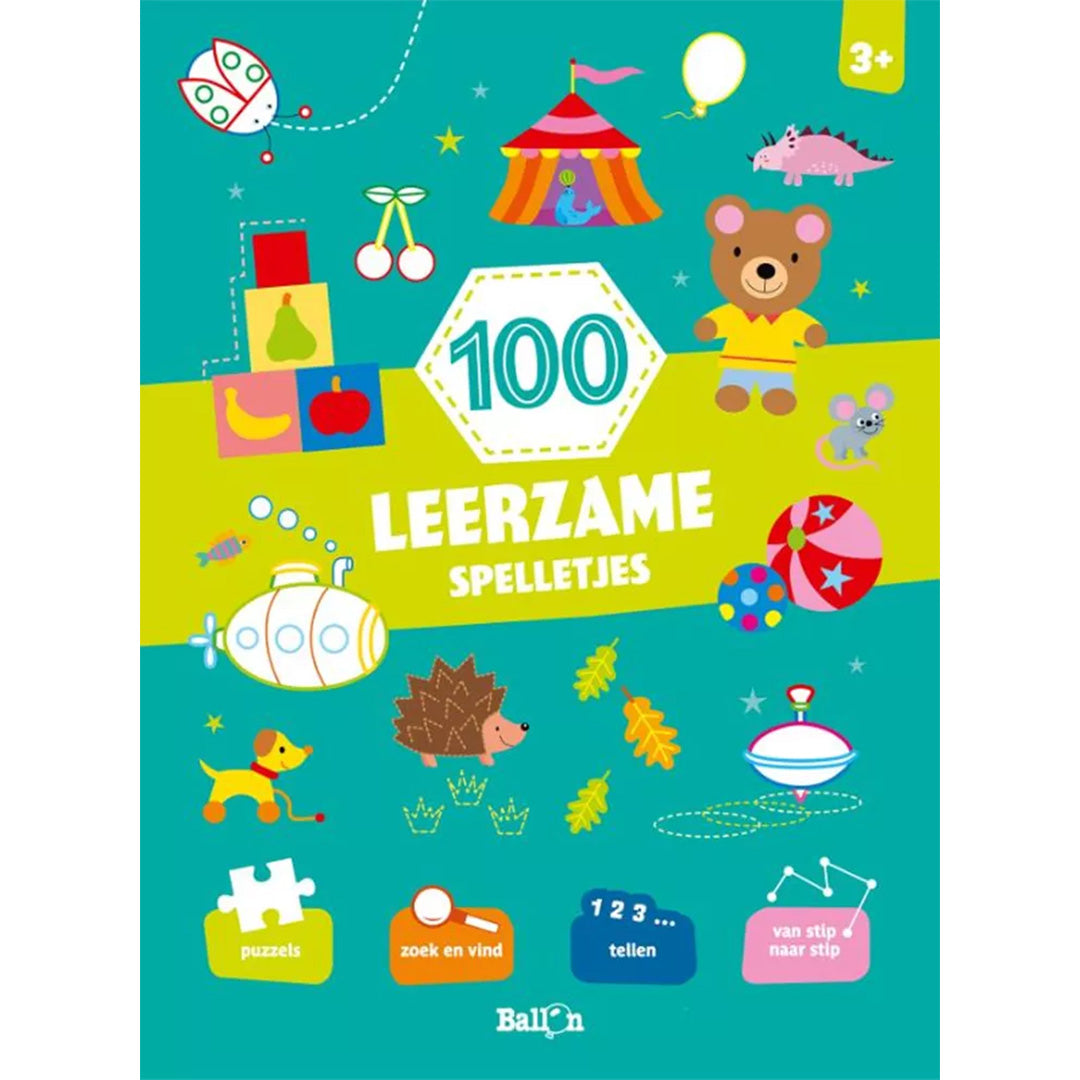 uitgeverij ballon 100 leerzame spelletjes | 1231178 | 1