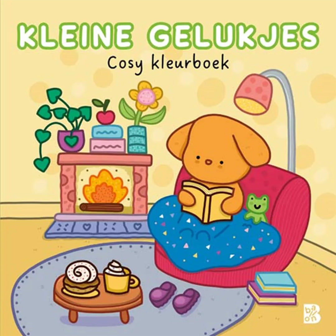 uitgeverij ballon cosy kleurboek: kleine gelukjes | 1234438 | 1