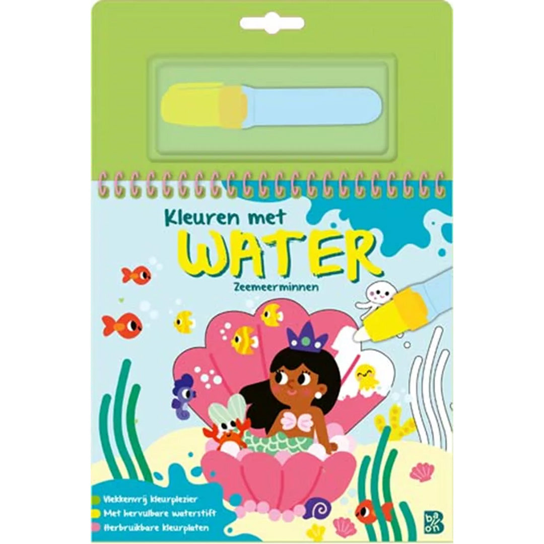 uitgeverij ballon kleuren met water zeemeerminnen | 1234477 |
