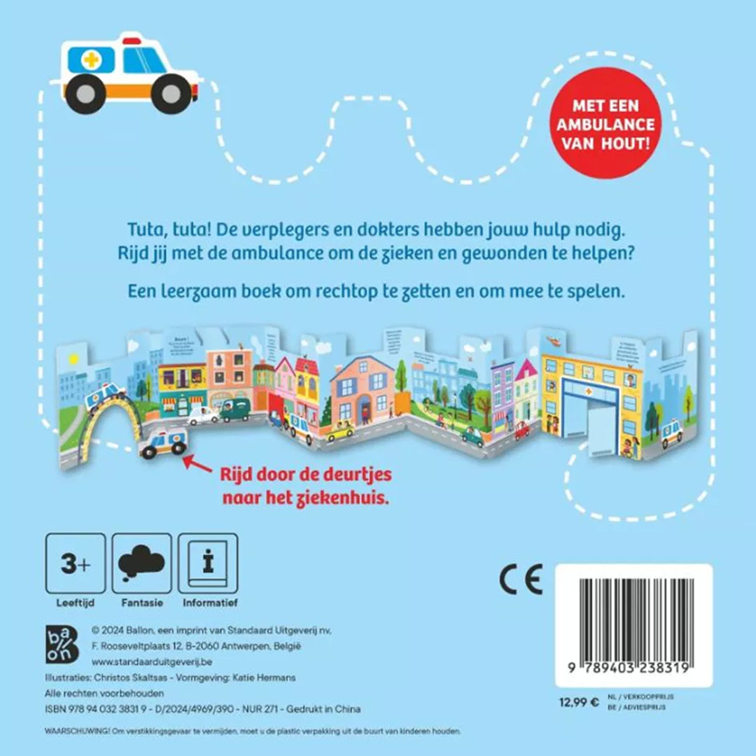 uitgeverij ballon maak je klaar, rijden maar: de ambulance | 1233831 | 6