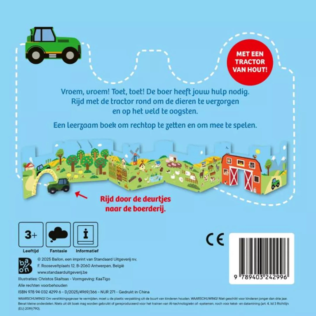 uitgeverij ballon maak je klaar, rijden maar: de tractor