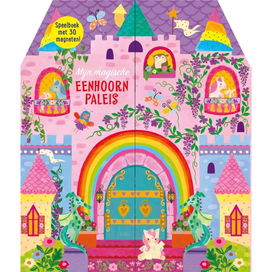 uitgeverij ballon magneetboek: mijn magische eenhoornpaleis | 1234256 | 1