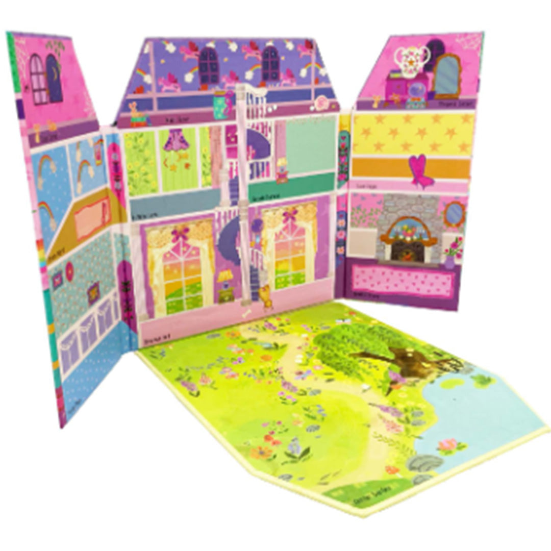 uitgeverij ballon magneetboek: mijn magische eenhoornpaleis | 1234256 | 2