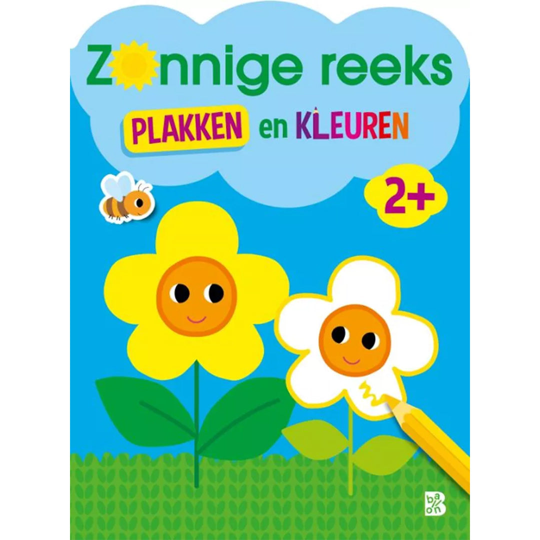 uitgeverij ballon plakken en kleuren - 2 jaar | 1234137 | 1