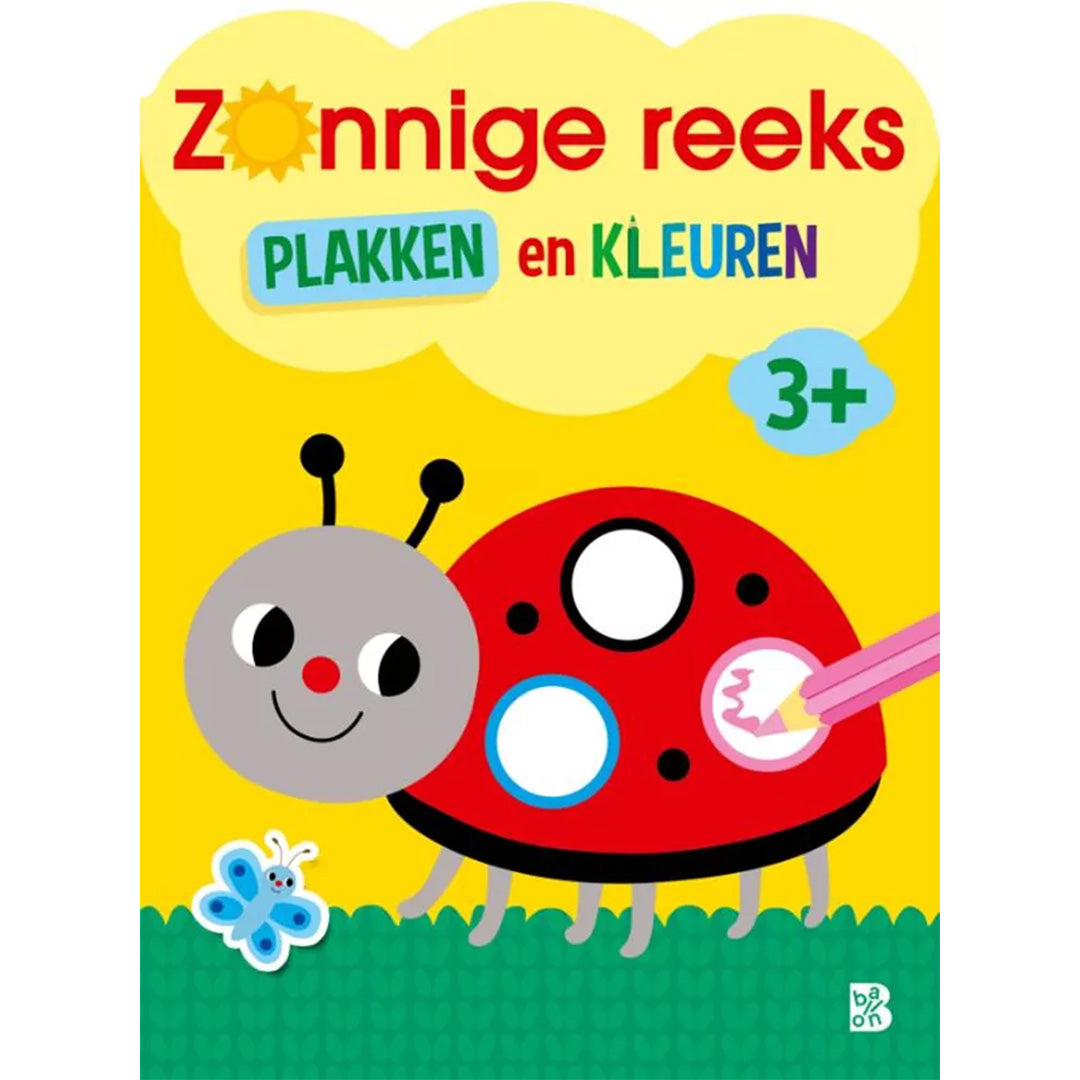 uitgeverij ballon plakken en kleuren - 3 jaar | 1234138 | 1