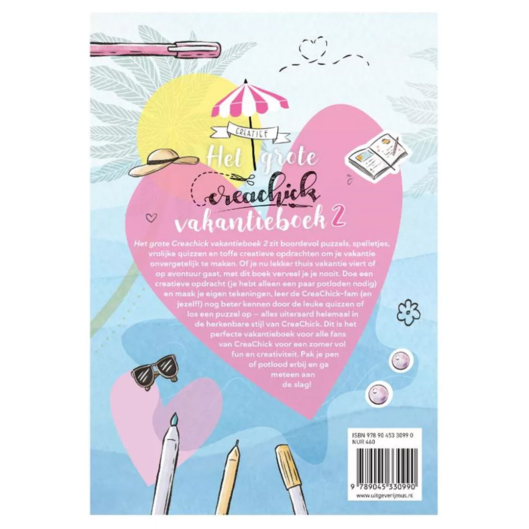 uitgeverij bbnc het grote creachick vakantieboek 2 | BBN1353099 | 2