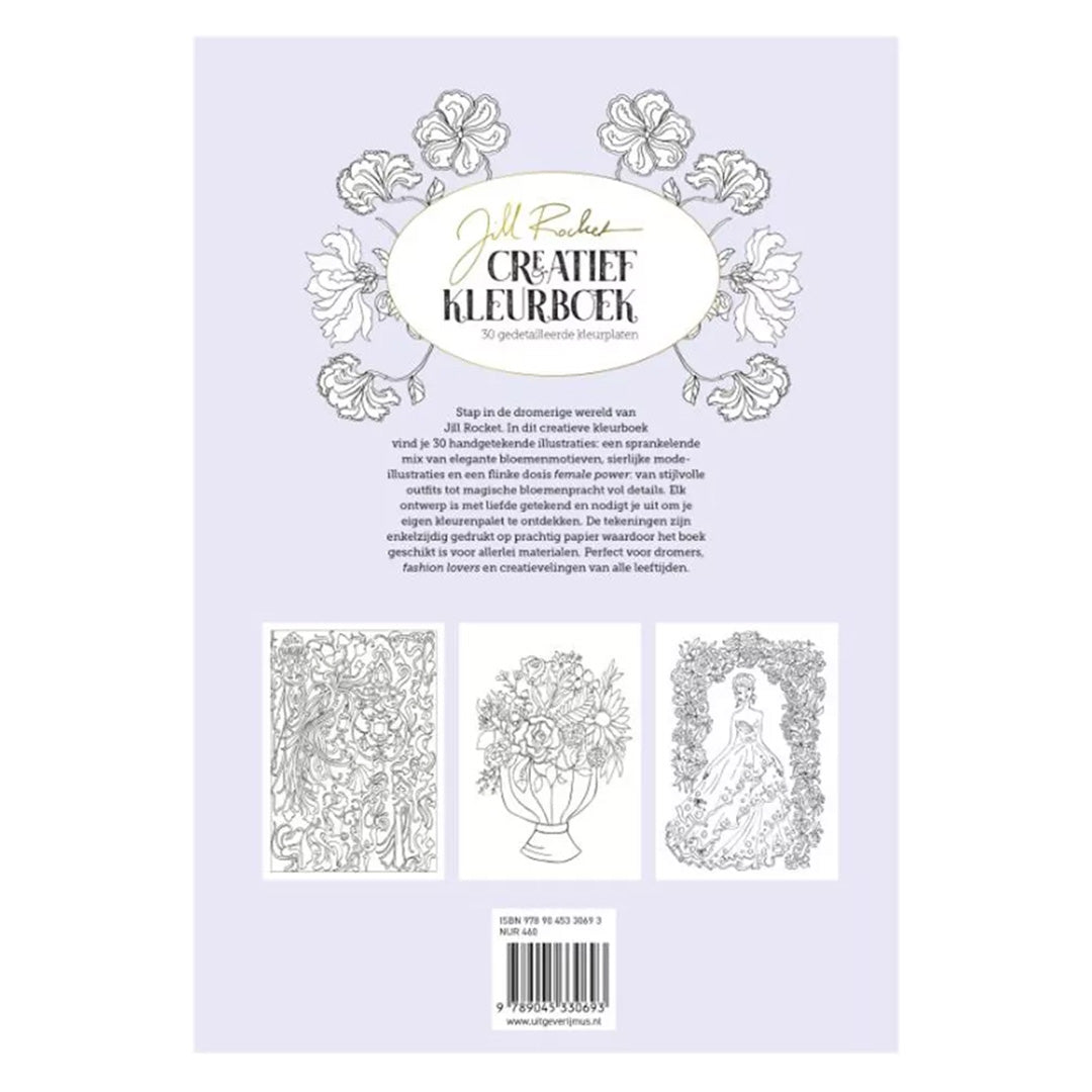 uitgeverij bbnc jill rocket: creatief kleurboek | 1353069 | 6