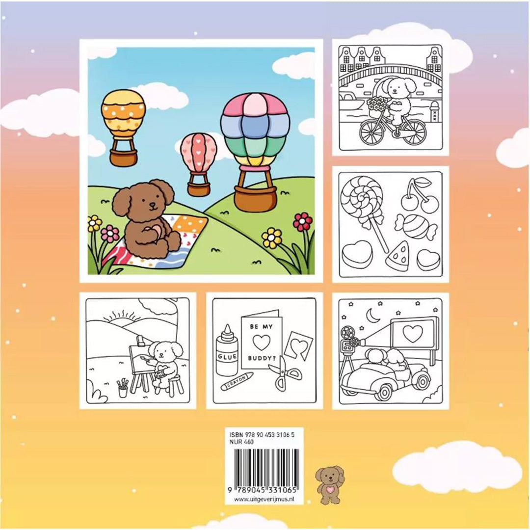 uitgeverij bbnc kleurboek kokoro friends | 1353106 | 6