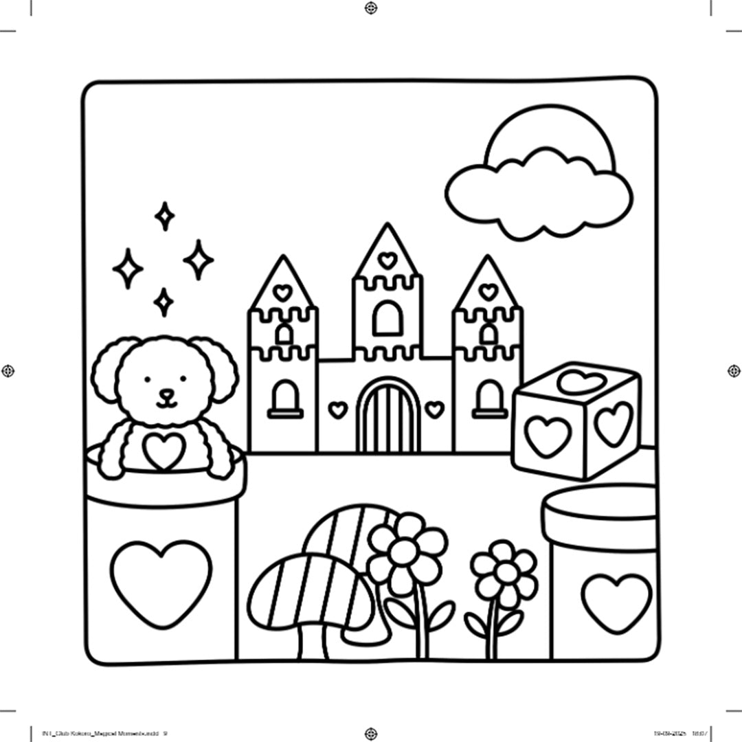 uitgeverij bbnc kleurboek magical moments | 1353105 | 5
