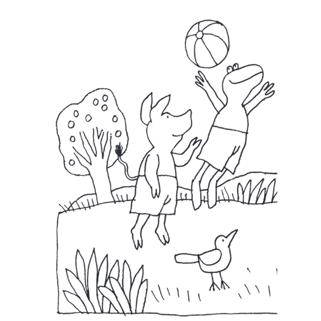 uitgeverij big balloon kleurboek kleur mee met kikker | 1298700 | 2