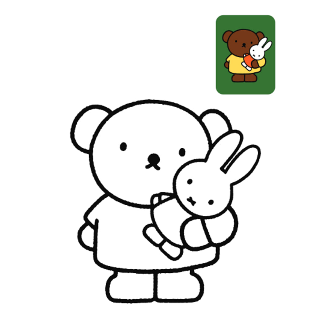 uitgeverij big balloon nijntje gaat kleuren | 1298404 | 4