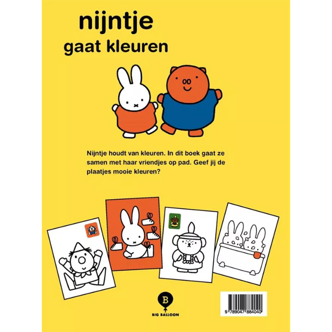uitgeverij big balloon nijntje gaat kleuren | 1298404 | 6