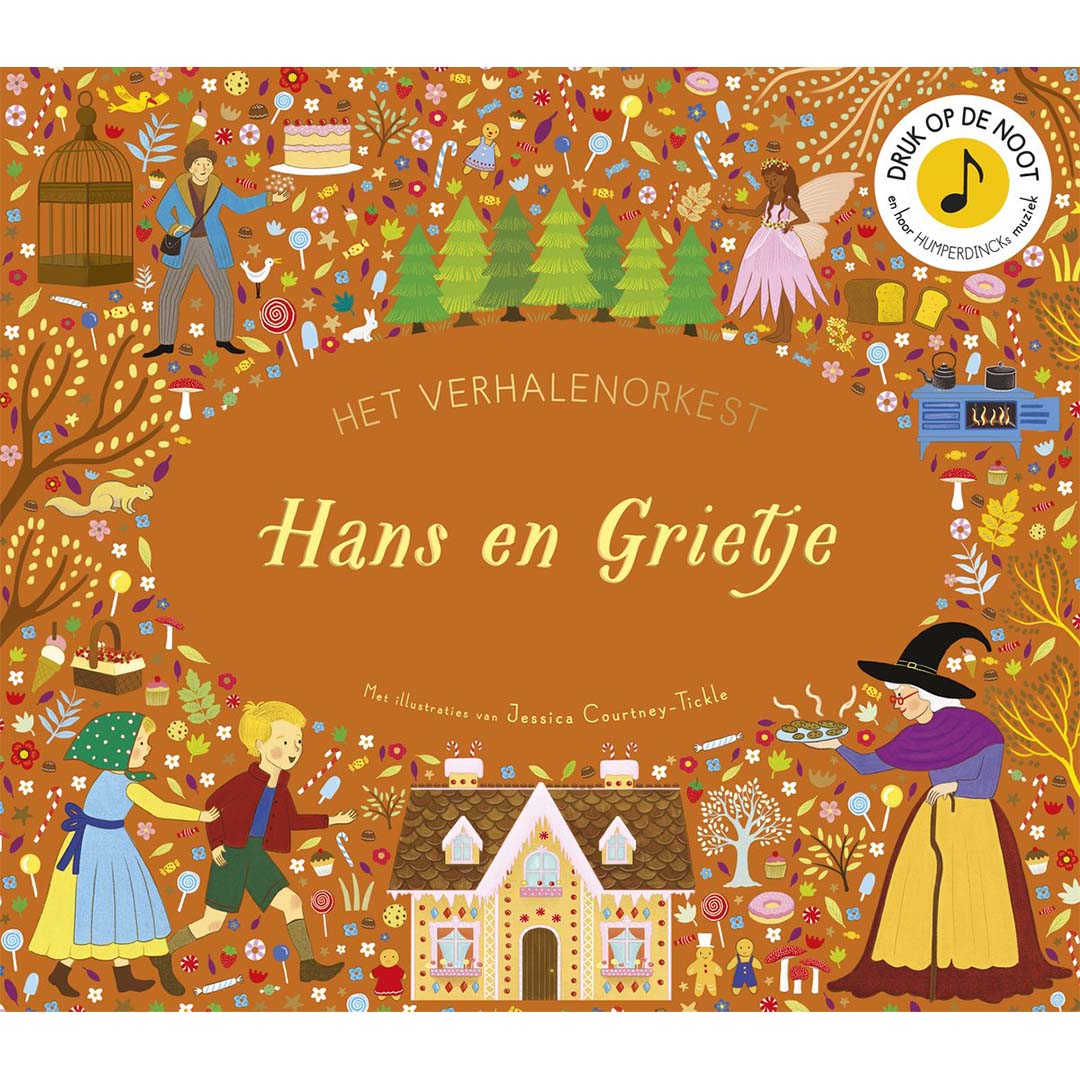 uitgeverij christofoor muziekboek het verhalenorkest - hans en grietje | 