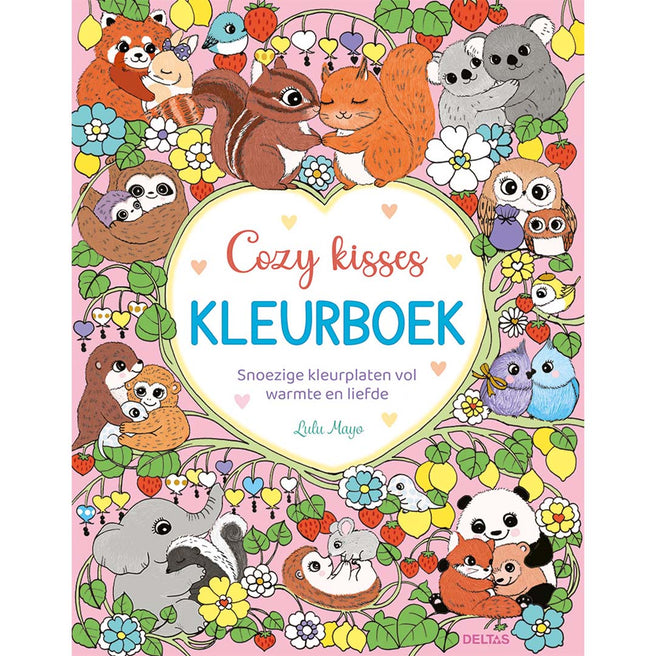 uitgeverij deltas kleurboek cozy kisses | 0101828 | 