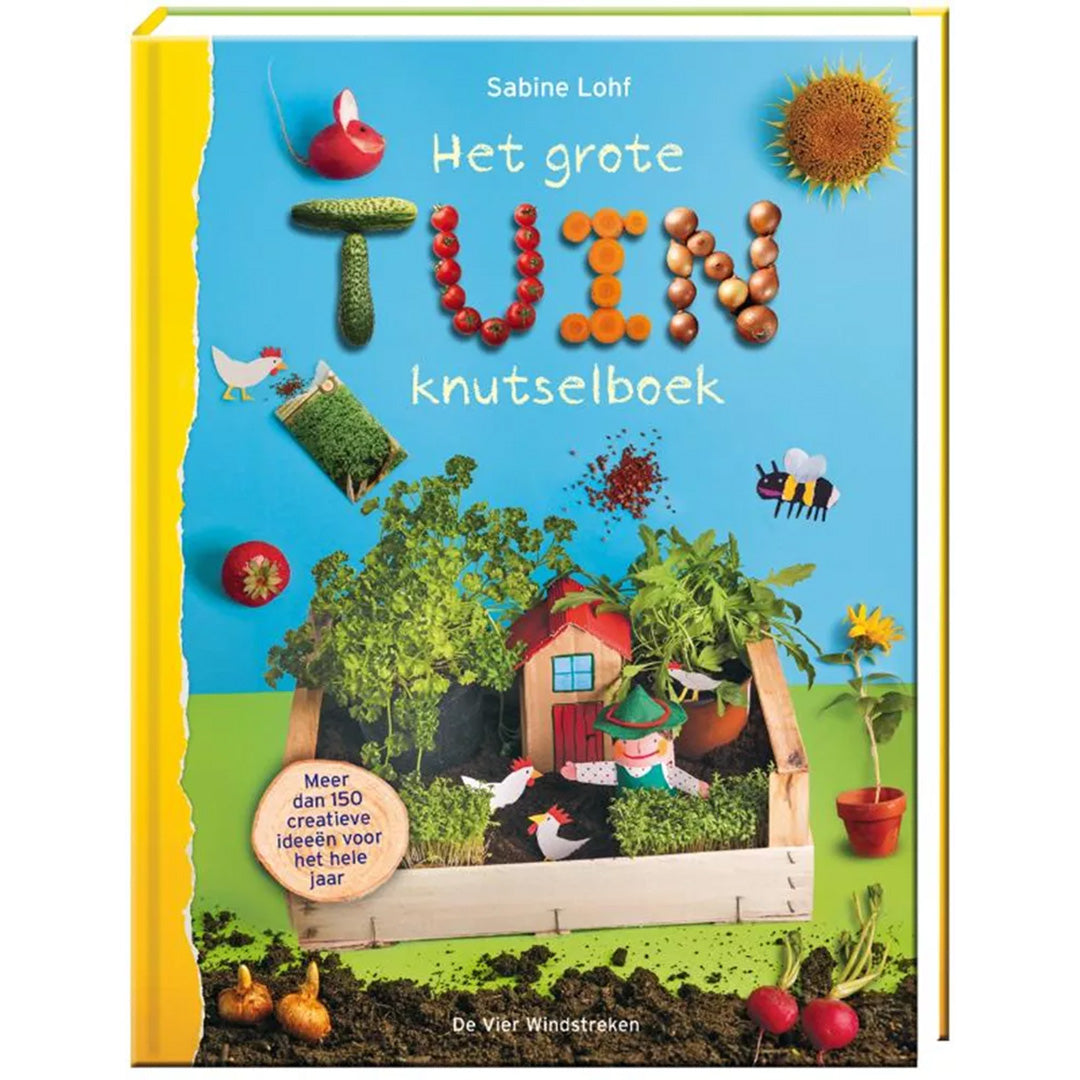 uitgeverij de vier windstreken het grote tuin knutselboek | 1750037