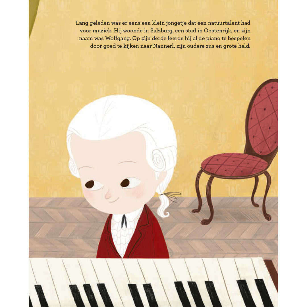 uitgeverij de vier windstreken van klein tot groots - mozart | 1750075 | 3