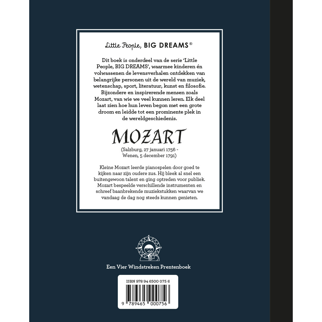 uitgeverij de vier windstreken van klein tot groots - mozart | 1750075 | 6