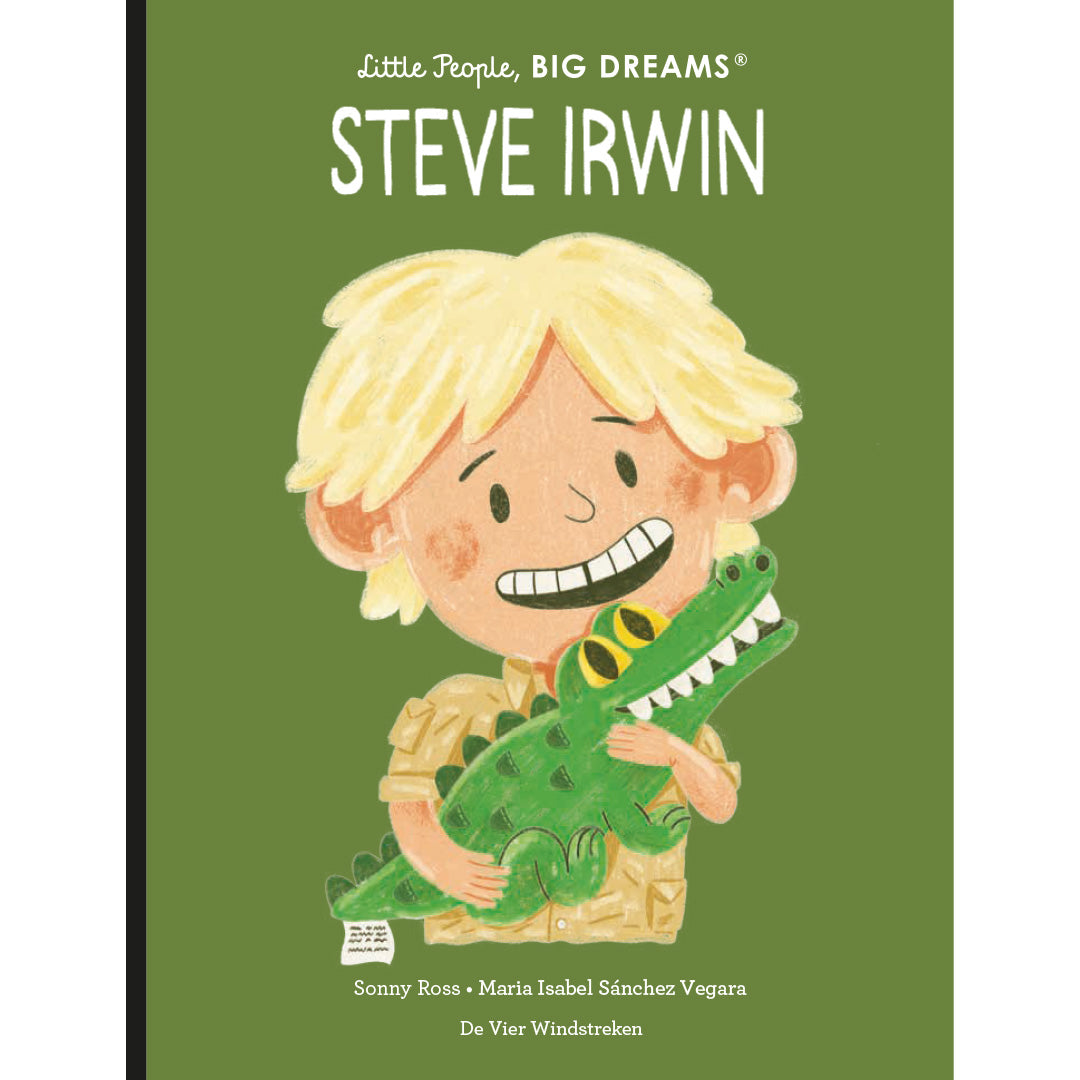 uitgeverij de vier windstreken van klein tot groots - steve irwin | 