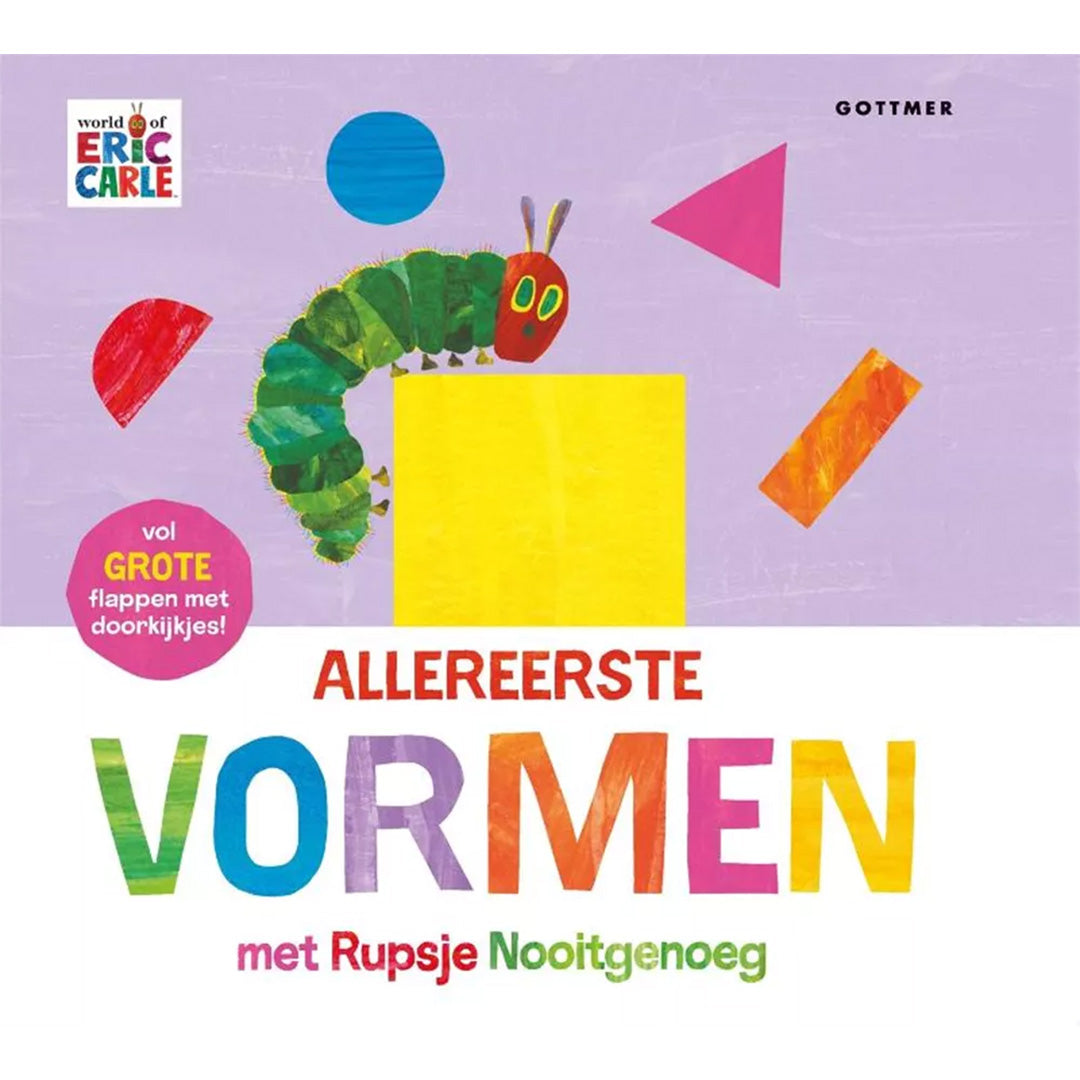 uitgeverij gottmer allereerste vormen met rupsje nooitgenoeg | GOT1608249 | 