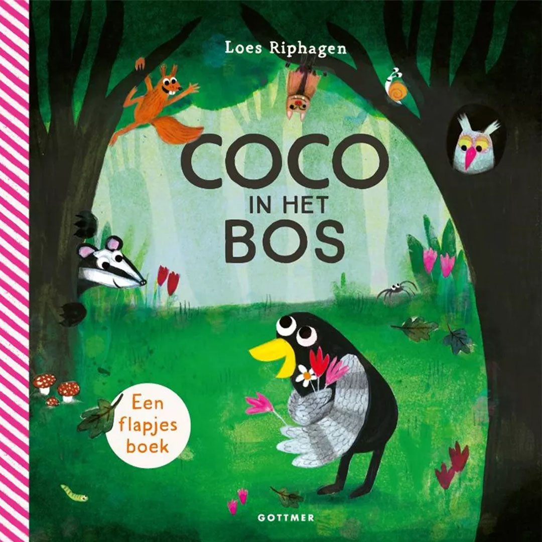 uitgeverij gottmer flapjesboek coco in het bos | 1608187 | 