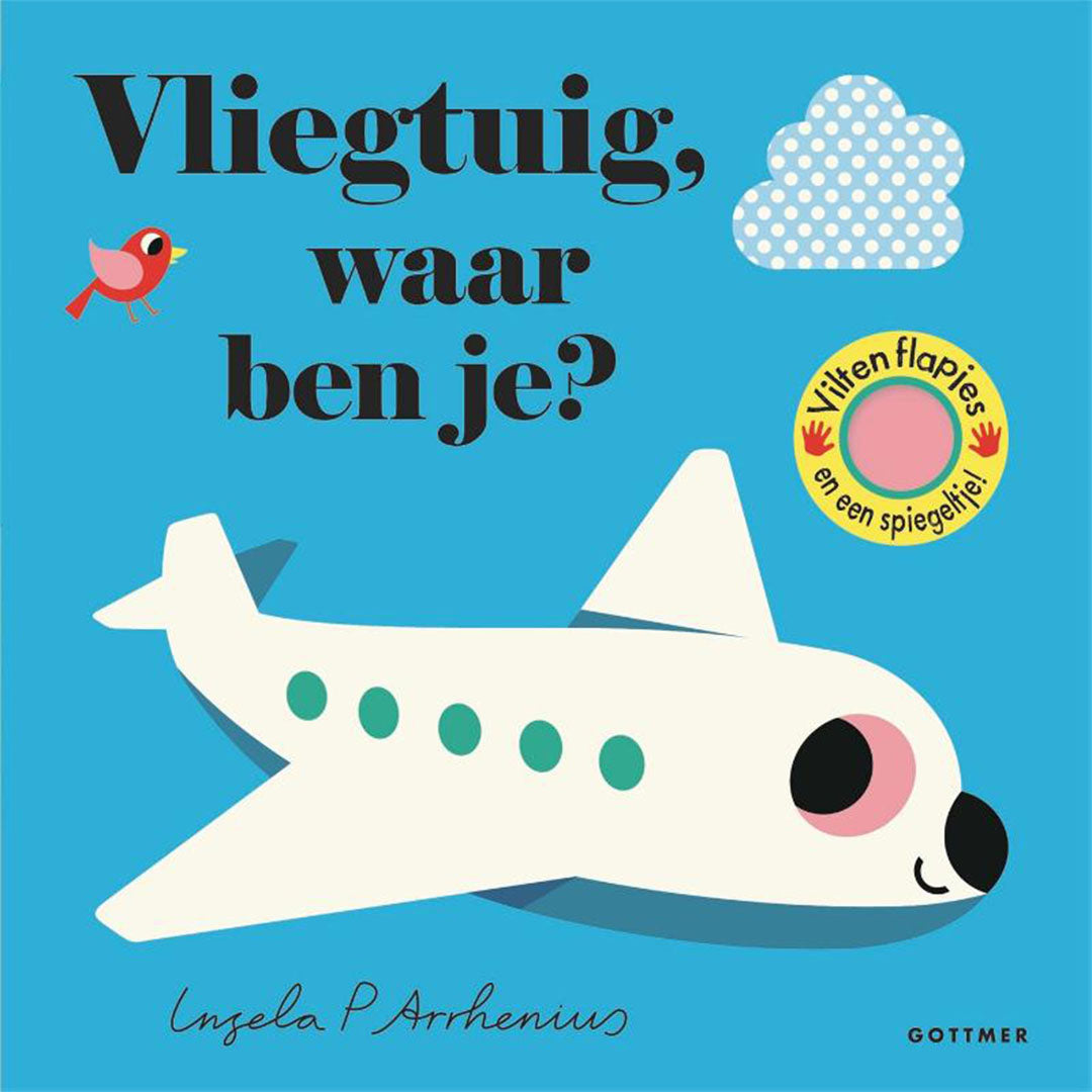 uitgeverij gottmer flapjesboek vliegtuig, waar ben je? | 1608106 | 1