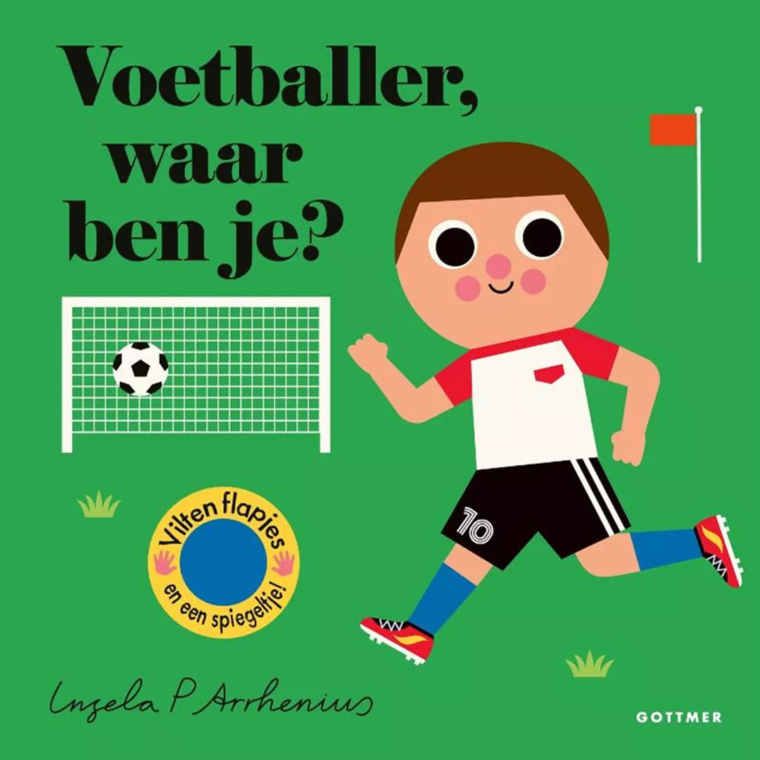 uitgeverij gottmer flapjesboek voetballer, waar ben je? | GOT1608243 | 
