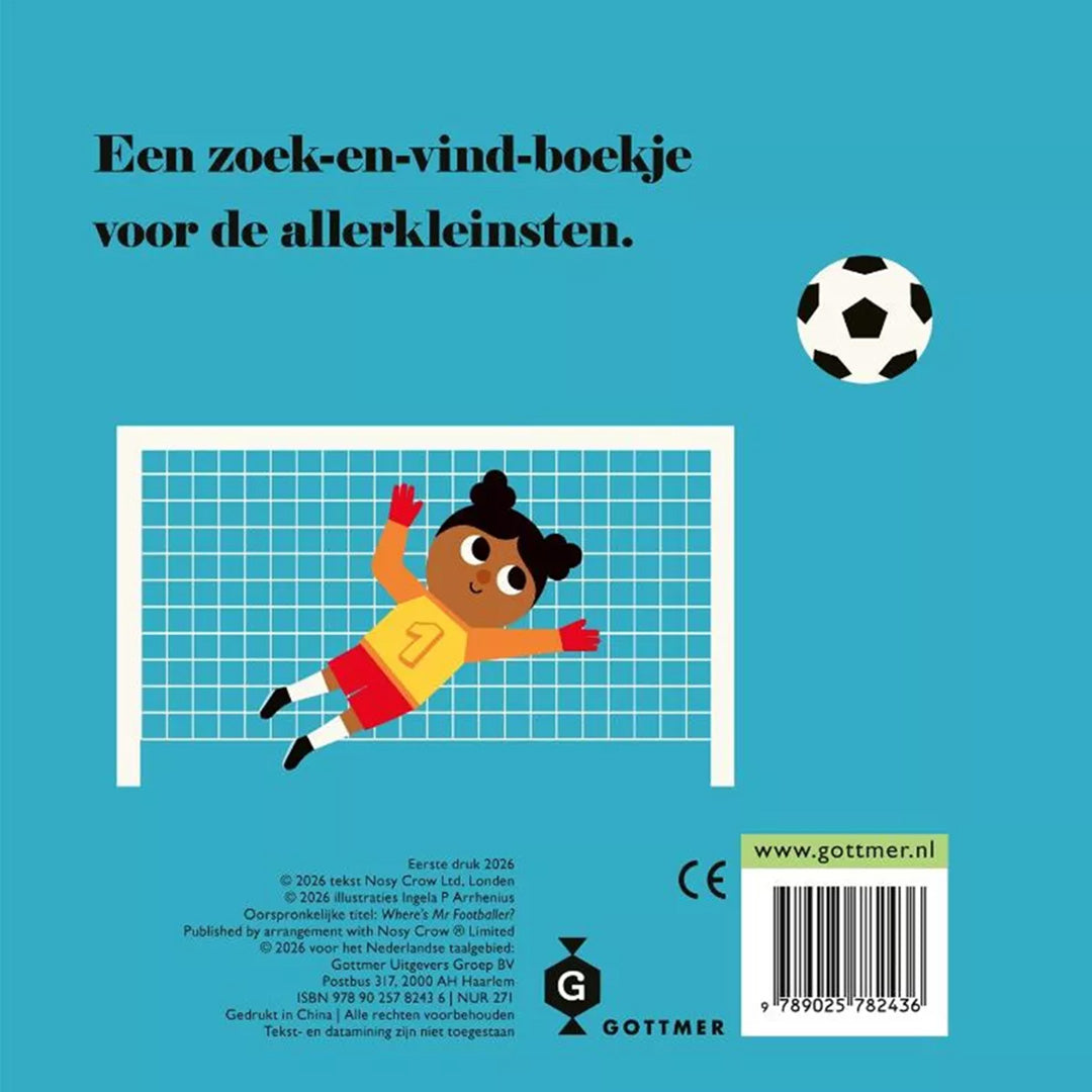 uitgeverij gottmer flapjesboek voetballer, waar ben je? | GOT1608243 | 4