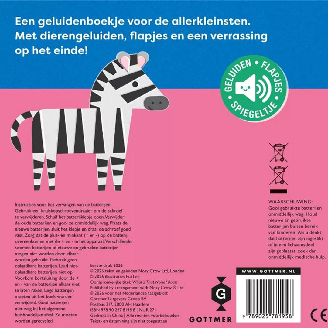 uitgeverij gottmer geluidenboek brul! | 1608195 | 4